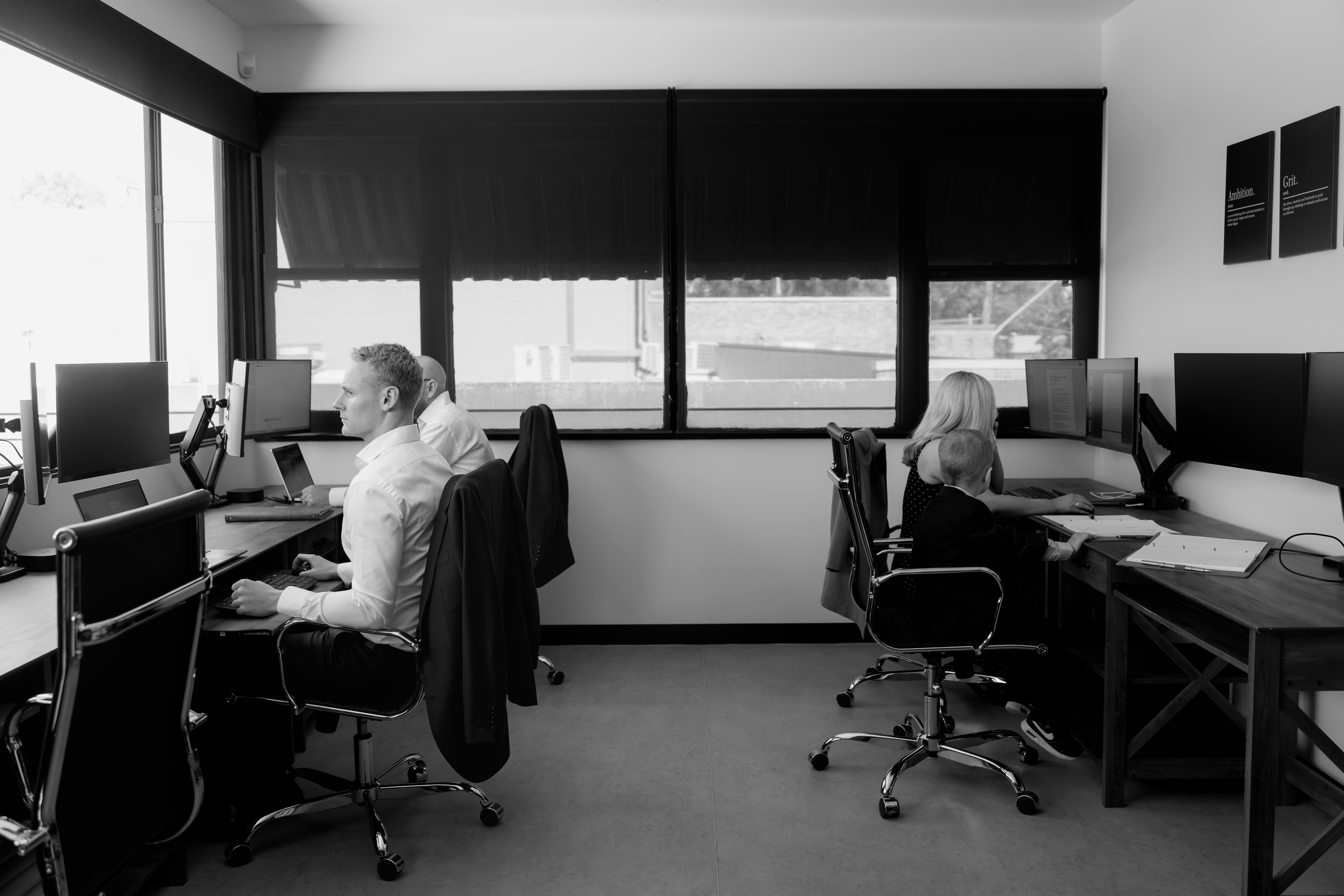 Sabea Financial team at work